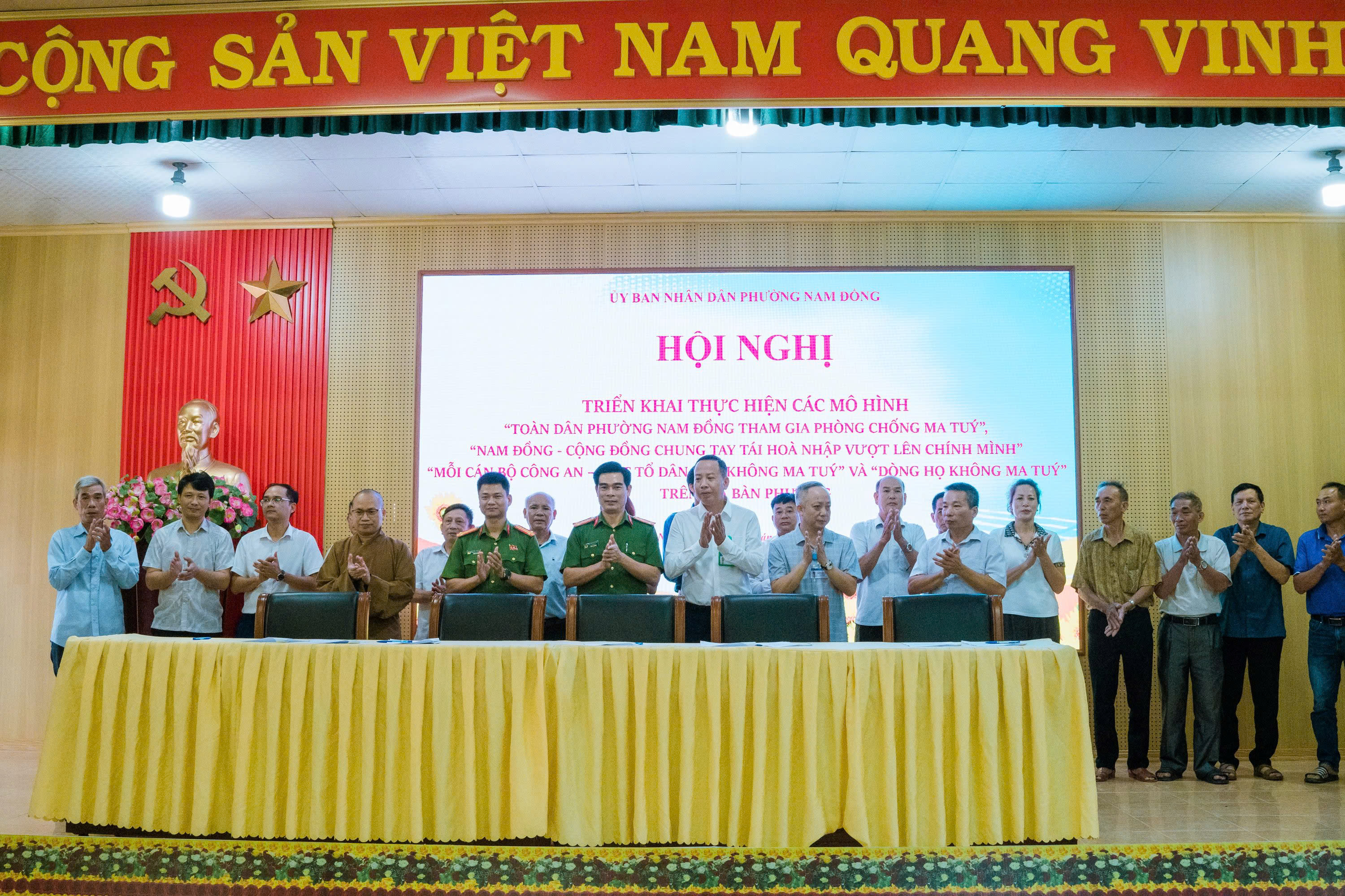 Phường Nam Đồng tổ chức Hội nghị thực hiện các mô hình phòng, chống ma túy